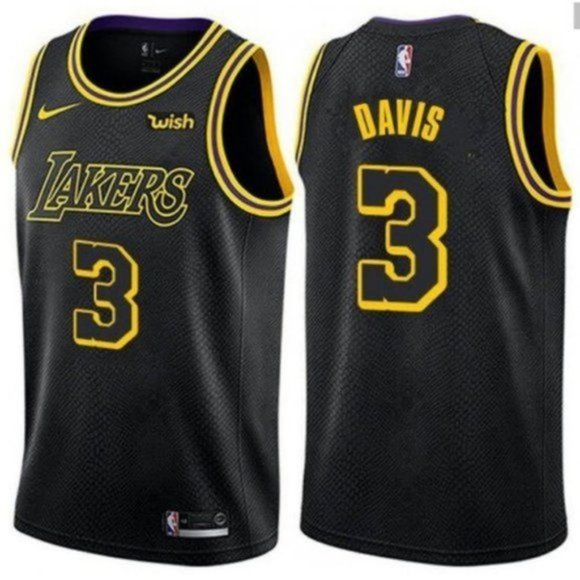 authentic anthony davis lakers jersey